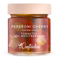 Peperoni cherry ripieni con tonnetto del mediterraneo