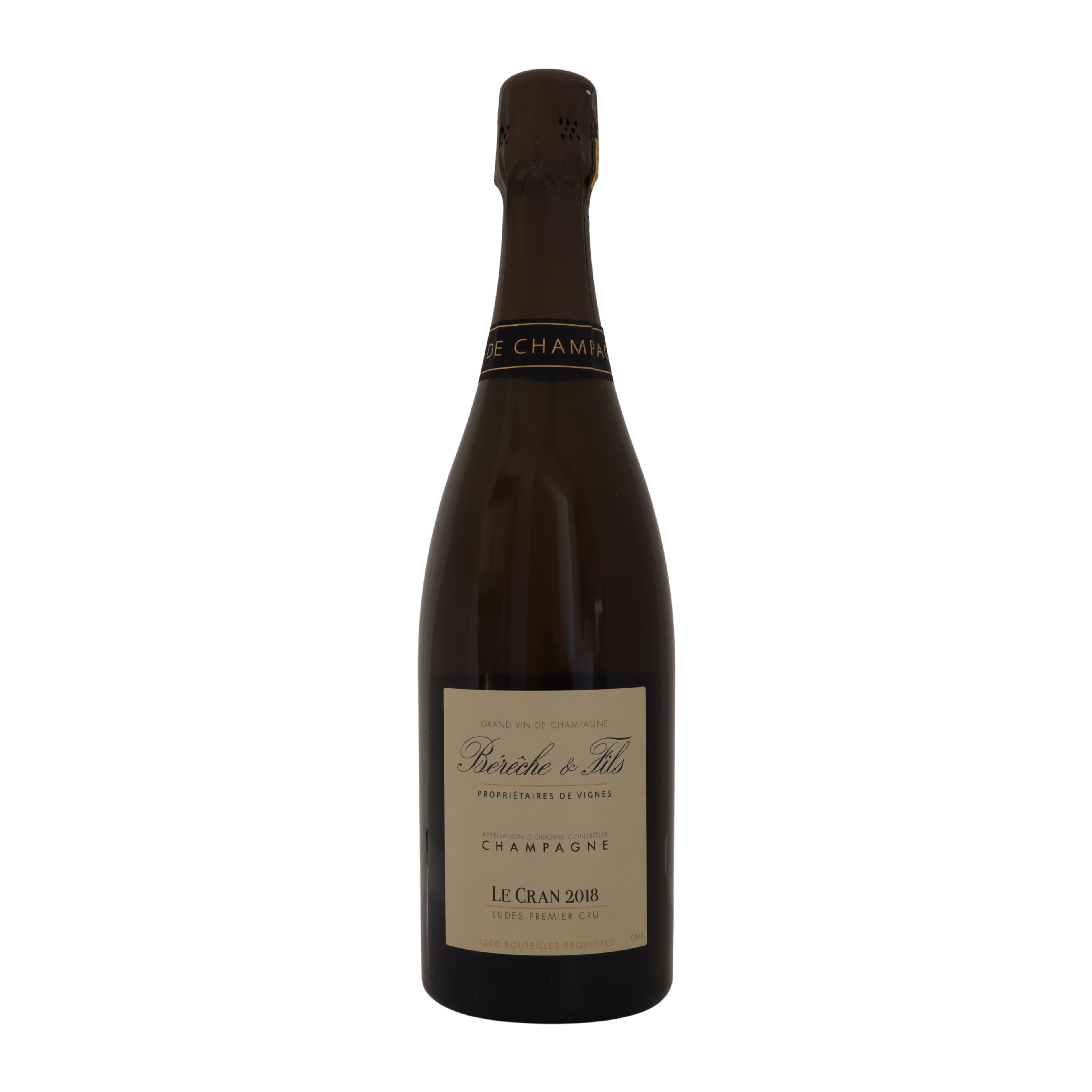Champagne Extra Brut Premier Cru "Le Cran" 2018 - 0,75L