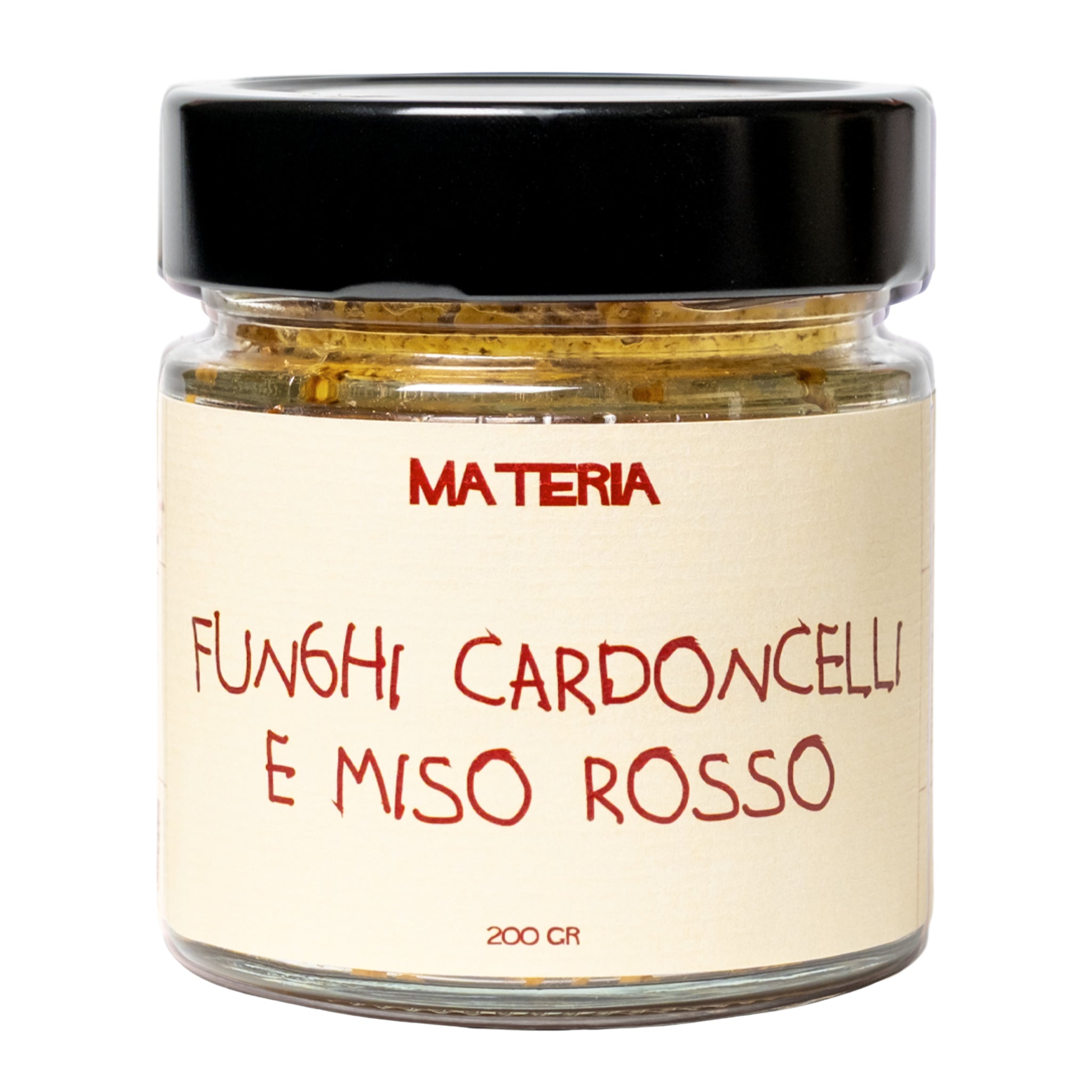 Paté di funghi cardoncelli e miso rosso - 200gr