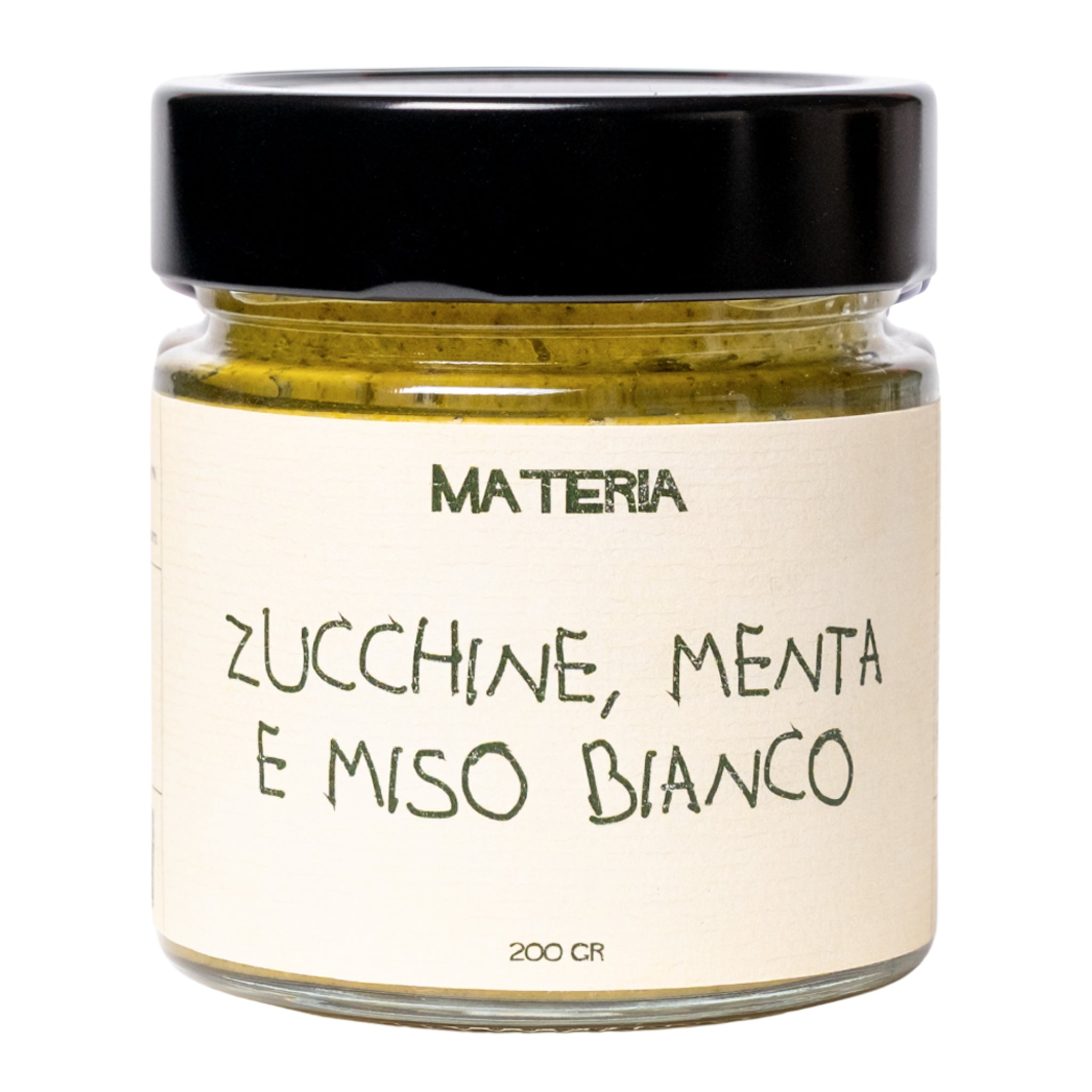 Crema di zucchine, menta e miso bianco - 200gr