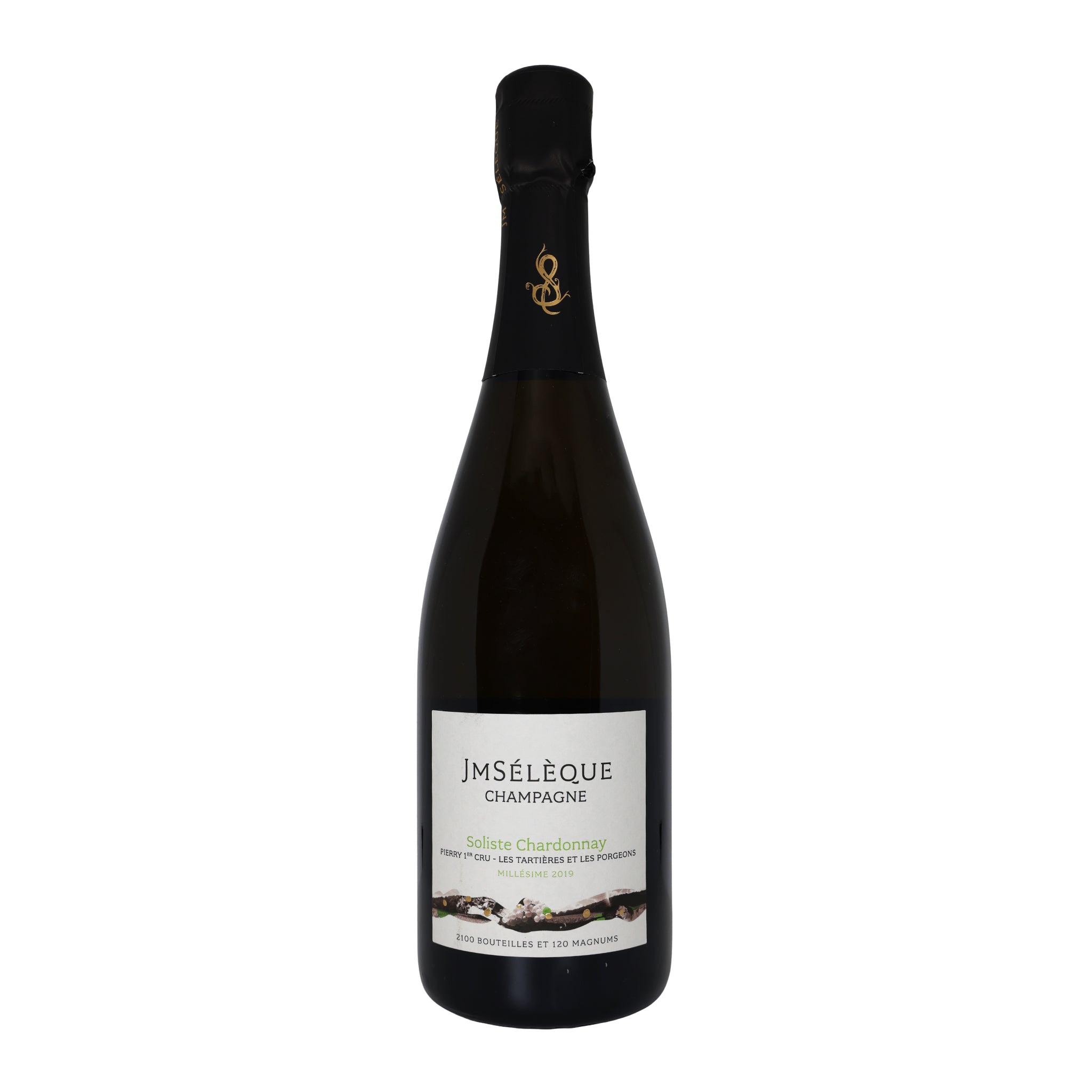 Champagne Extra Brut “Soliste” Les Tartières et les porgeons Pierry Premier Cru 19 - 0,75L